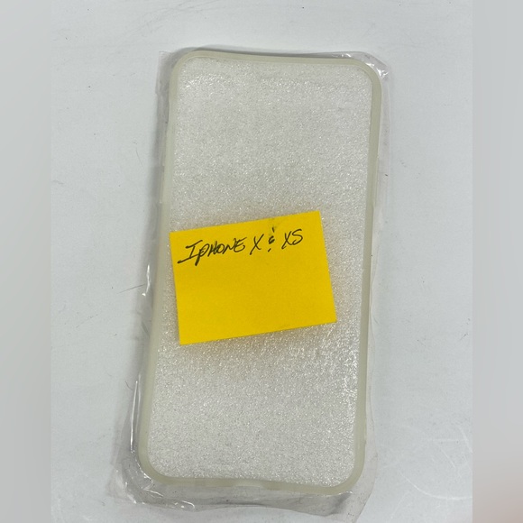 CLEAR HOLOGLITTER PHONE CASE FOR IPHONE X & XS NEW/UNUSED - Picture 5 of 5